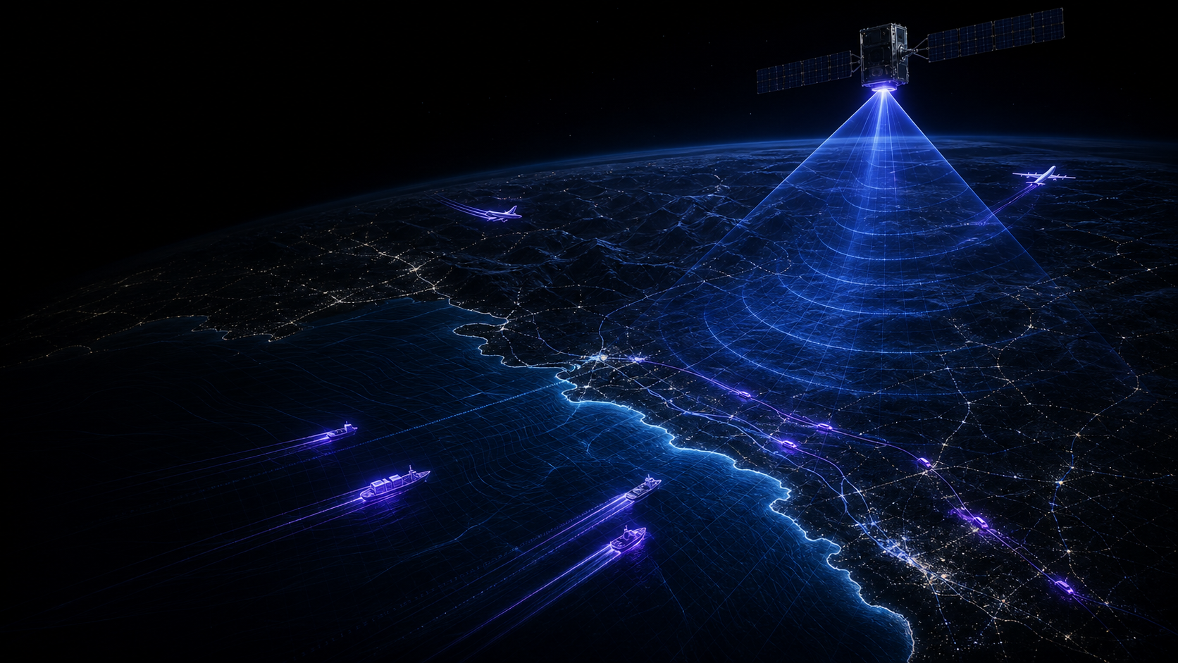 SAR moving-target detection visualization
